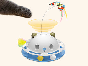 Gamubu Cat Toys 4in1 Automatic Interactive Kitten Toy