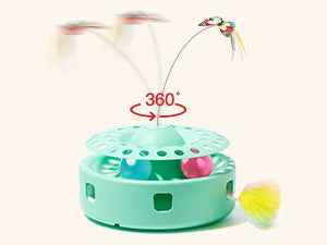 Gamubu Cat Toys 3-in-1 Automatic Interactive Kitten Toy